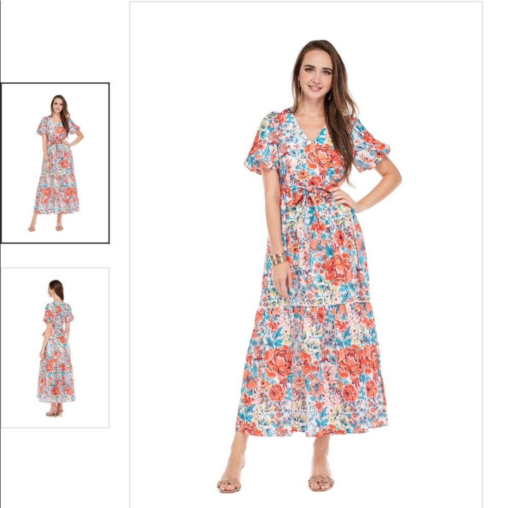 Floral Maxi Dress by Jade